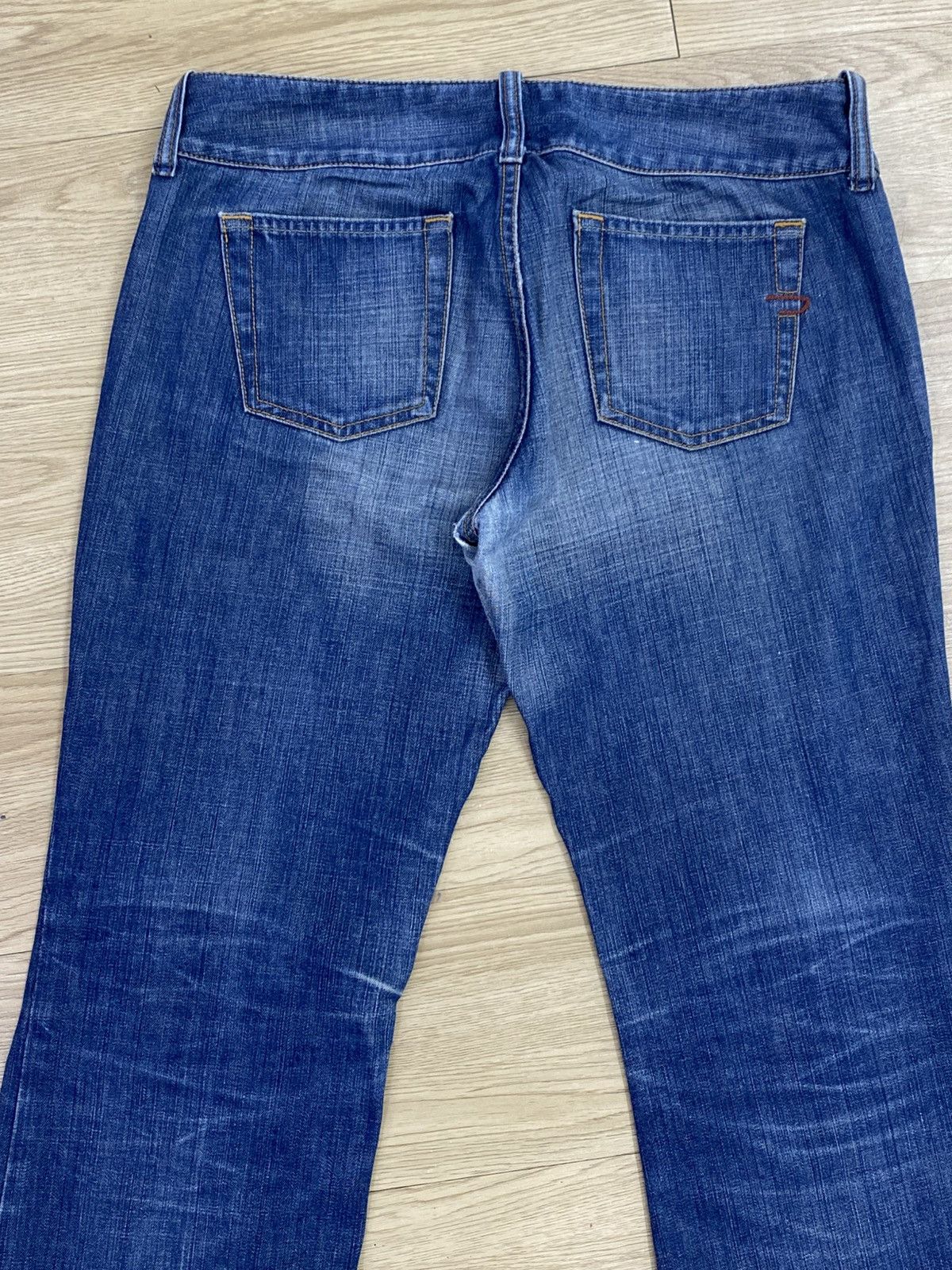 Diesel Diesel Acid Blue Wash Style Loose Jeans Size US 33 - 4 Thumbnail