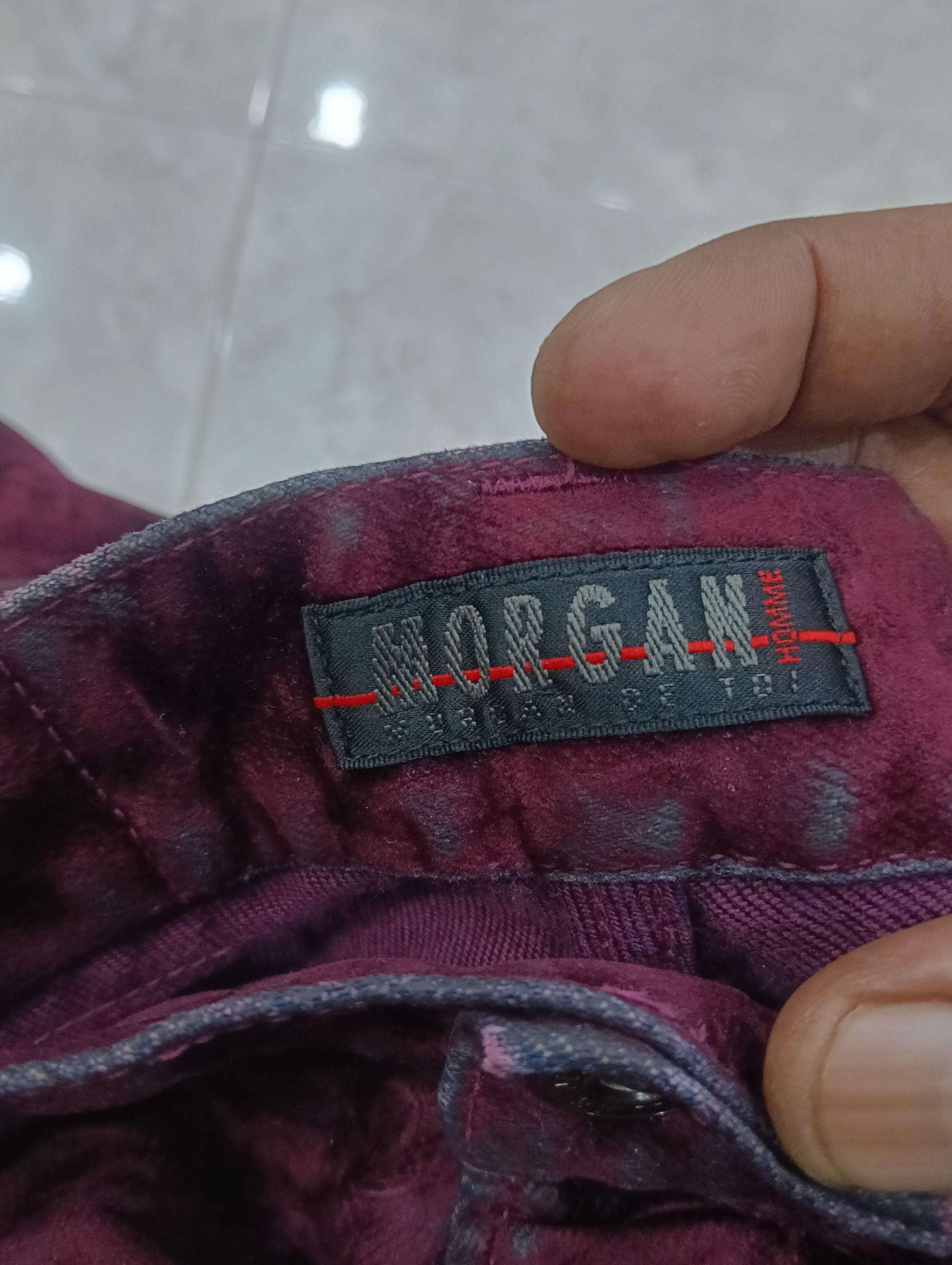Morgan Homme Vintage Morgan Homme Velvet Style Size US 32 / EU 48 - 9 Thumbnail