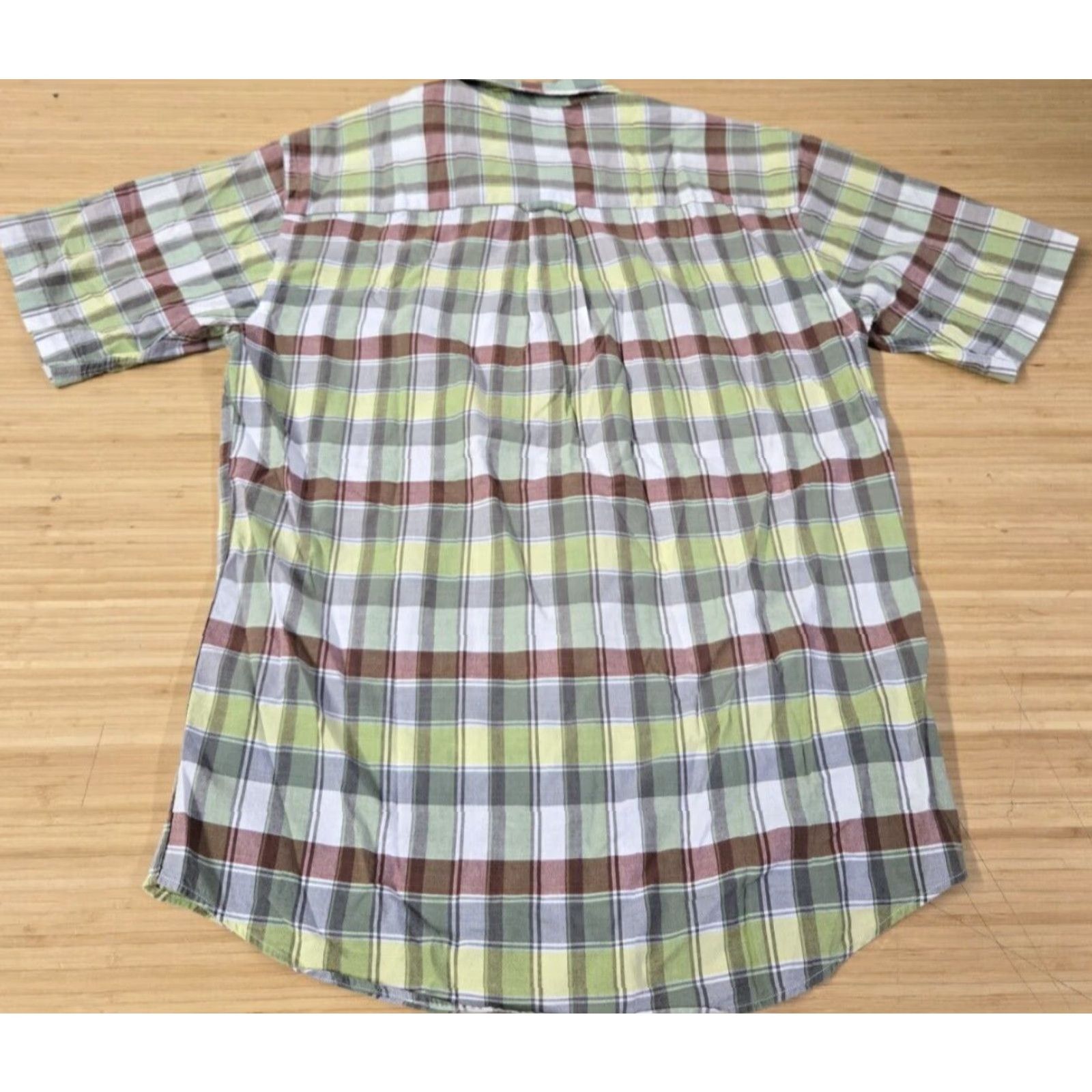 Pendleton Pendleton Shirt Mens Medium Green Plaid Short Sleeve Button Up Casual Wave Size US M / EU 48-50 / 2 - 5 Thumbnail