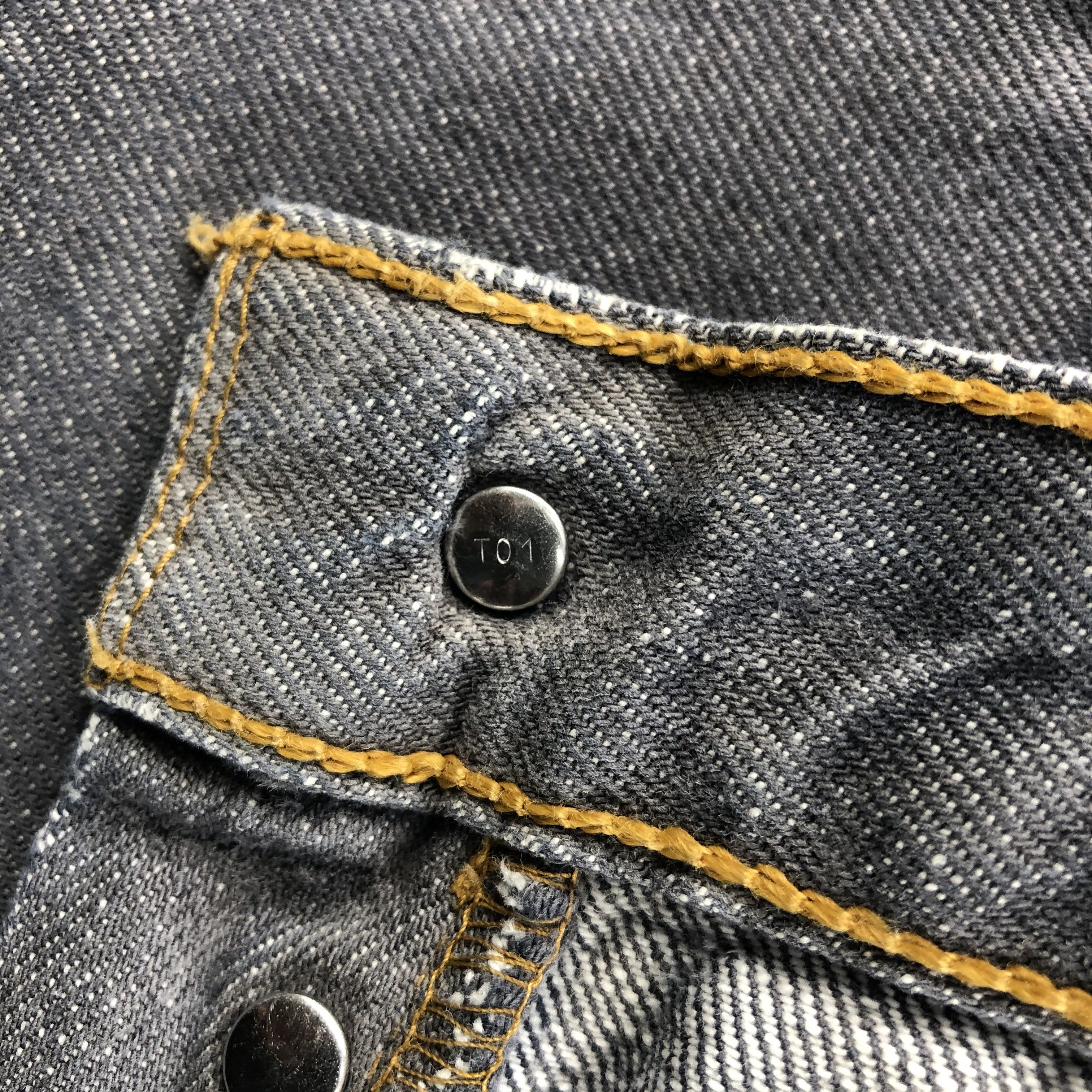 Levi's × Vintage Vintage 90s Levis 501 Ripped Jeans-JM2482 Size US 30 / EU 46 - 14 Thumbnail