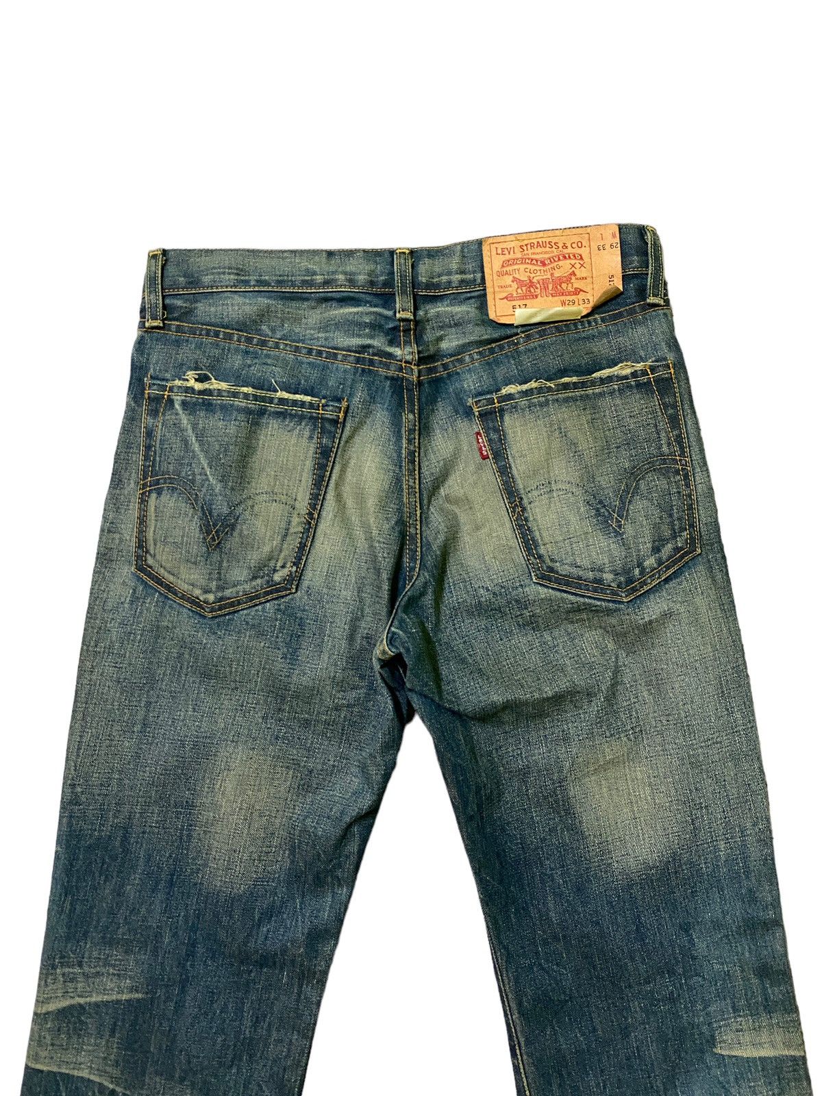 Levi's Levi's 517 Vintage Washed Blue Flared 28 x 31 Japan Made Size US 28 / EU 44 - 10 Thumbnail