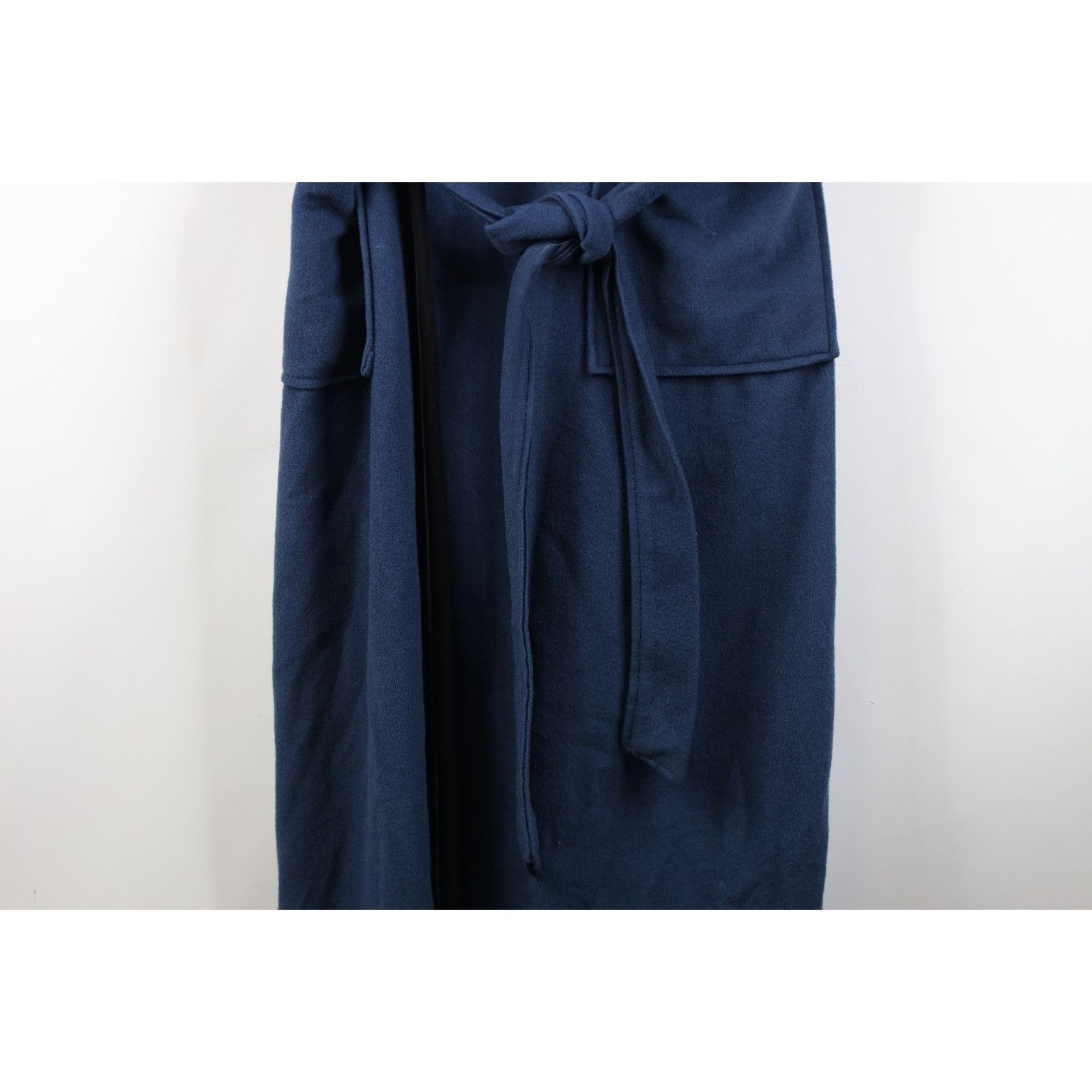 Vintage Vintage 70s Streetwear Fleece Velour Belted Bath Robe Size US L / EU 52-54 / 3 - 4 Thumbnail