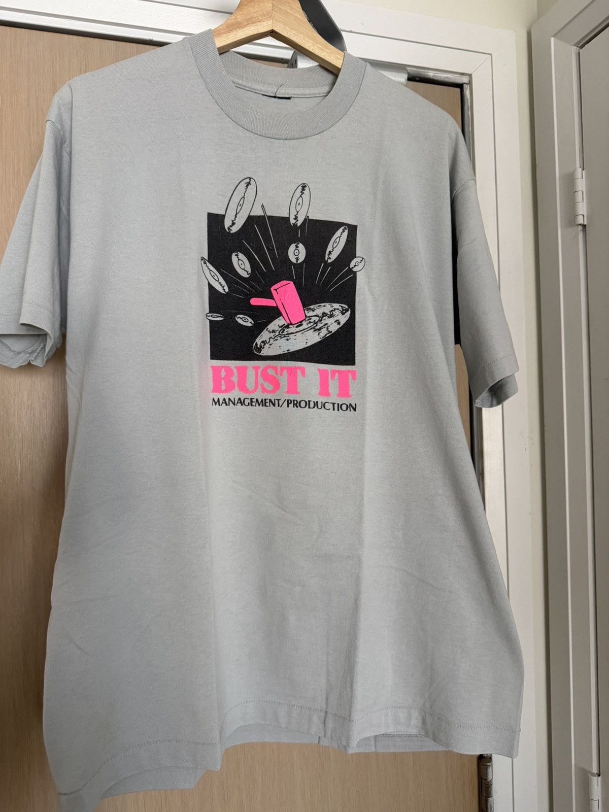 Vintage Vintage Bust It Records Tee Size US M / EU 48-50 / 2 - 1 Thumbnail