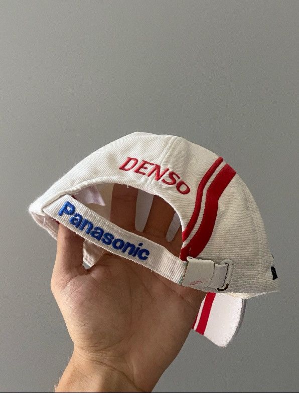 Honda × Vintage Vintage Panasonic Toyota Racing Y2K Cap Os Size ONE SIZE - 7 Thumbnail
