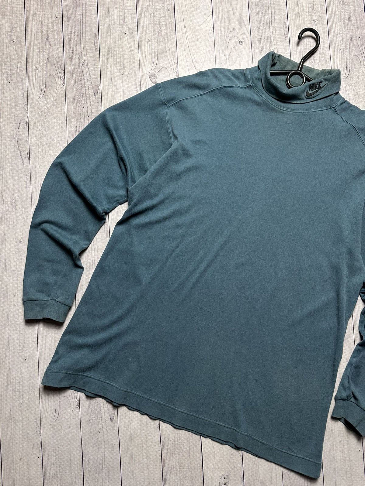 Other Vintage Nike turtleneck logo green size XL Size US XL / EU 56 / 4 - 2 Thumbnail