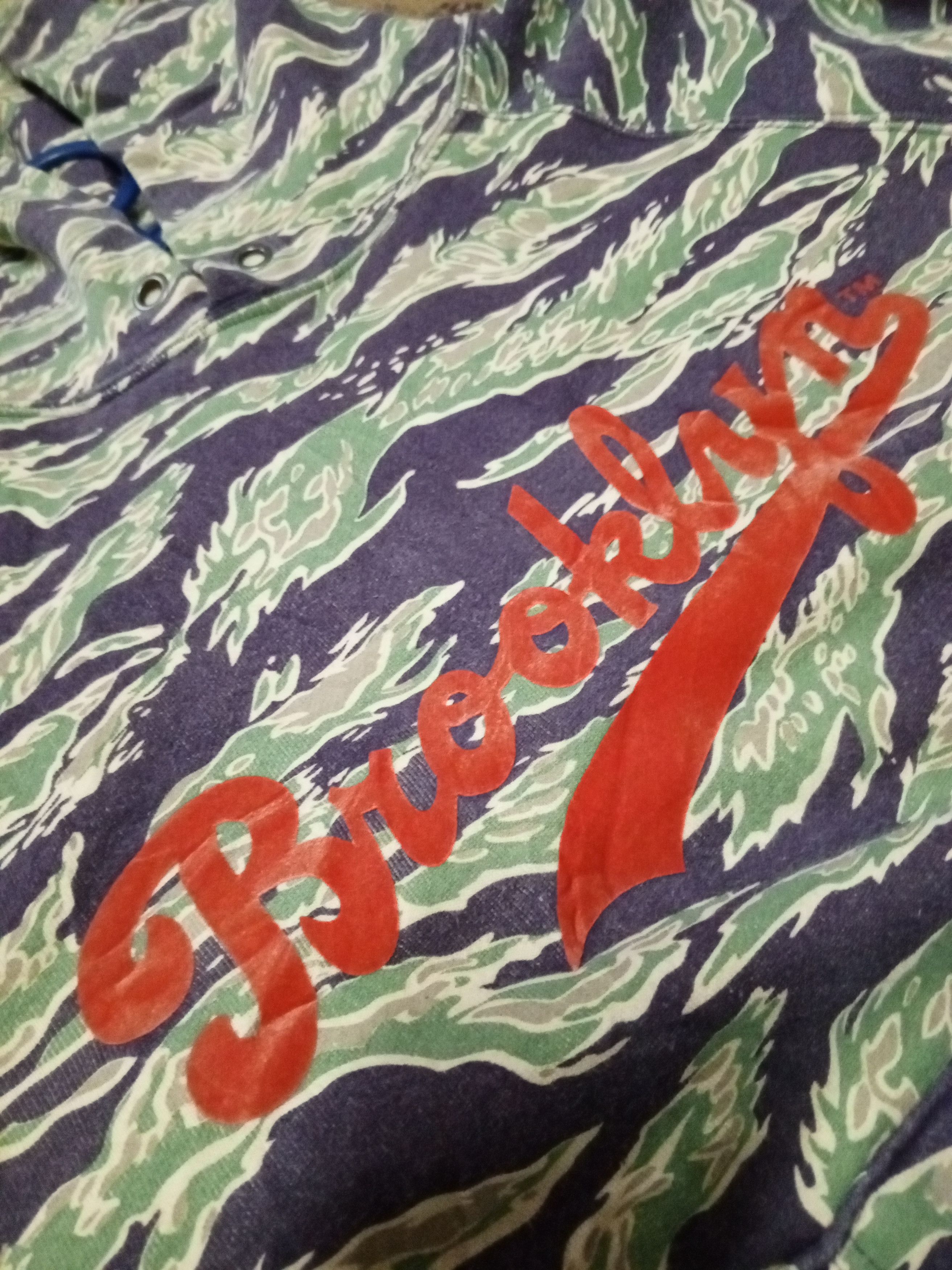 Majestic 💥majestic Brooklyn 💥🔥 tiger stripe🔥 hoddies{vintage} Size US L / EU 52-54 / 3 - 12 Thumbnail
