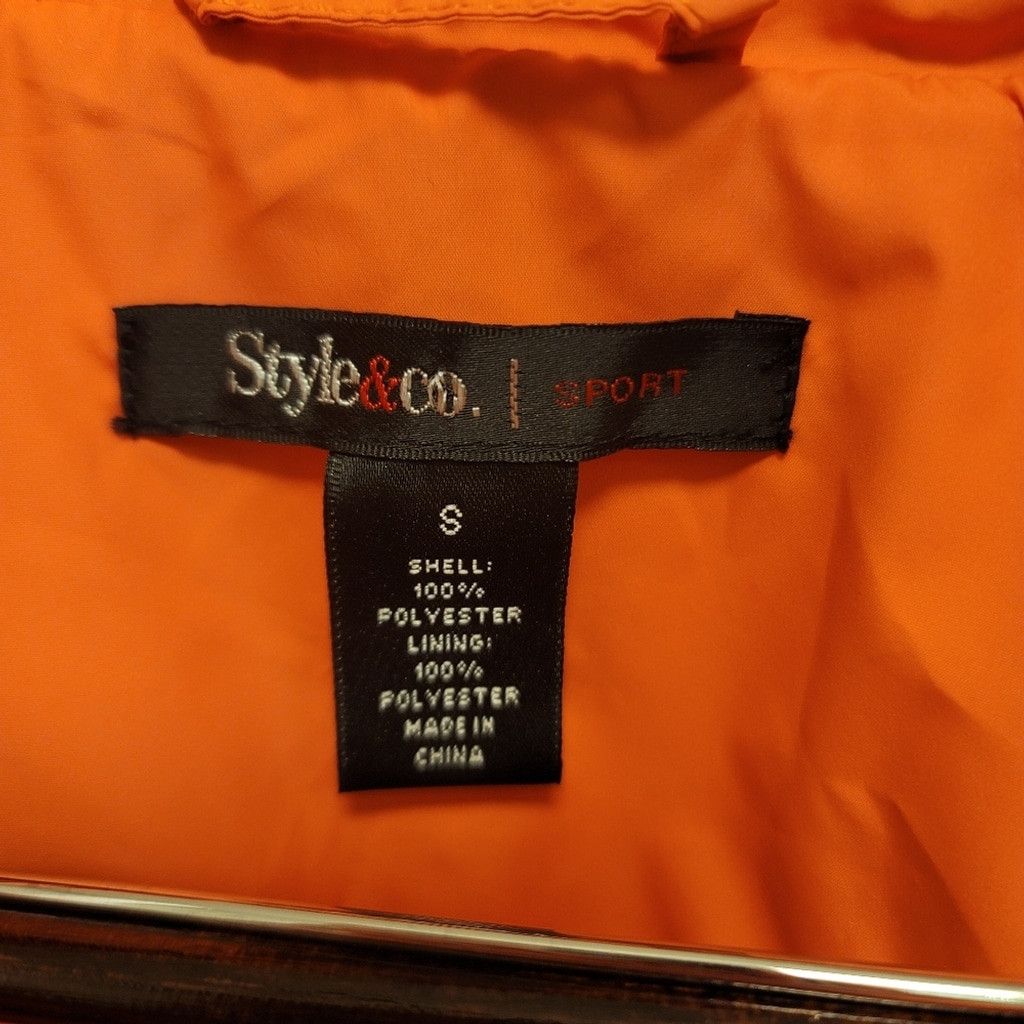 Other NWT Women's Style&co. Coral Zip up Jacket Size S / US 4 / IT 40 - 4 Thumbnail