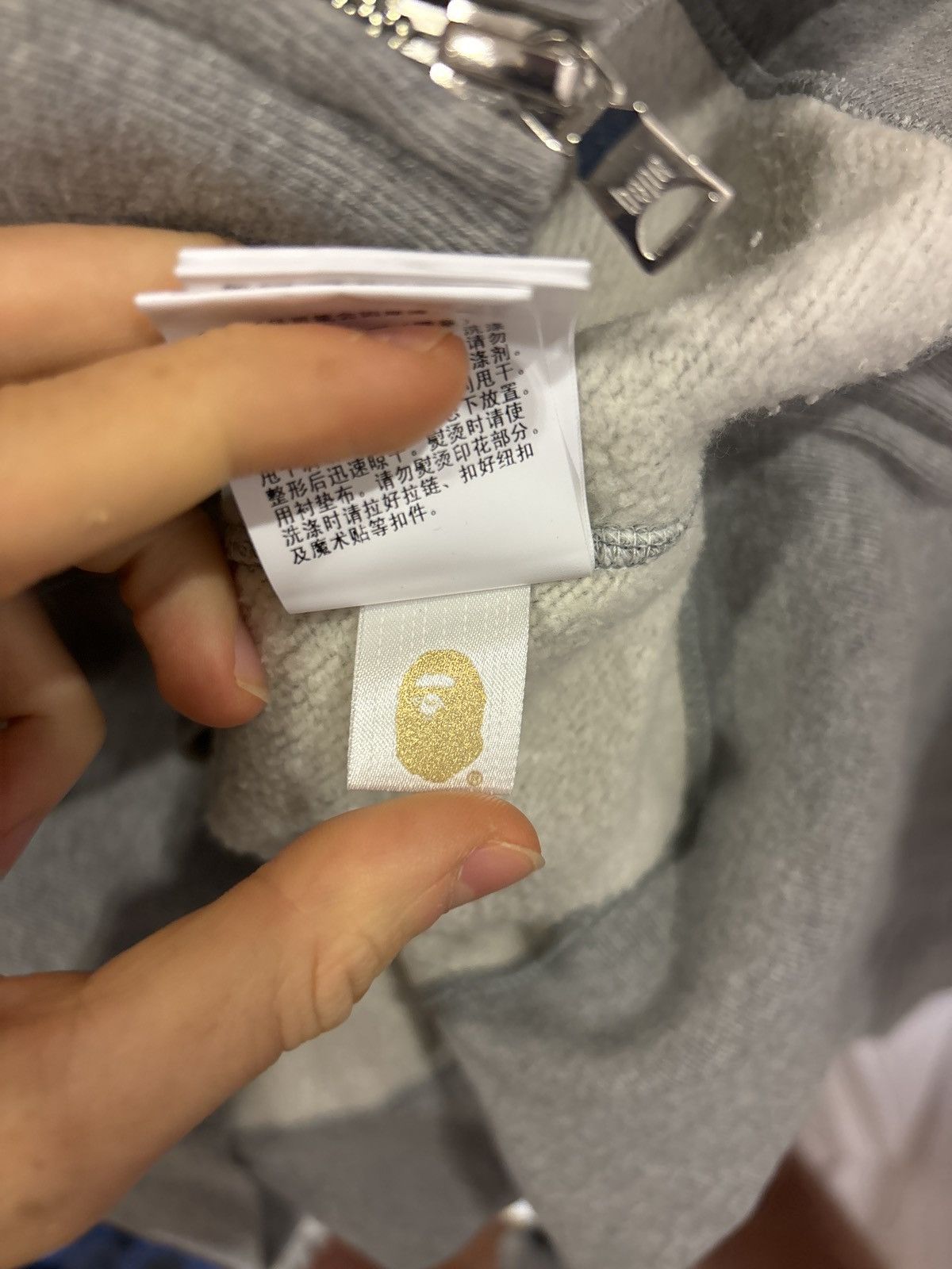 Bape Bape Grey ‘Soho Store 18th Anniversary’ Zip Shark Hoodie Size US XL / EU 56 / 4 - 11 Thumbnail