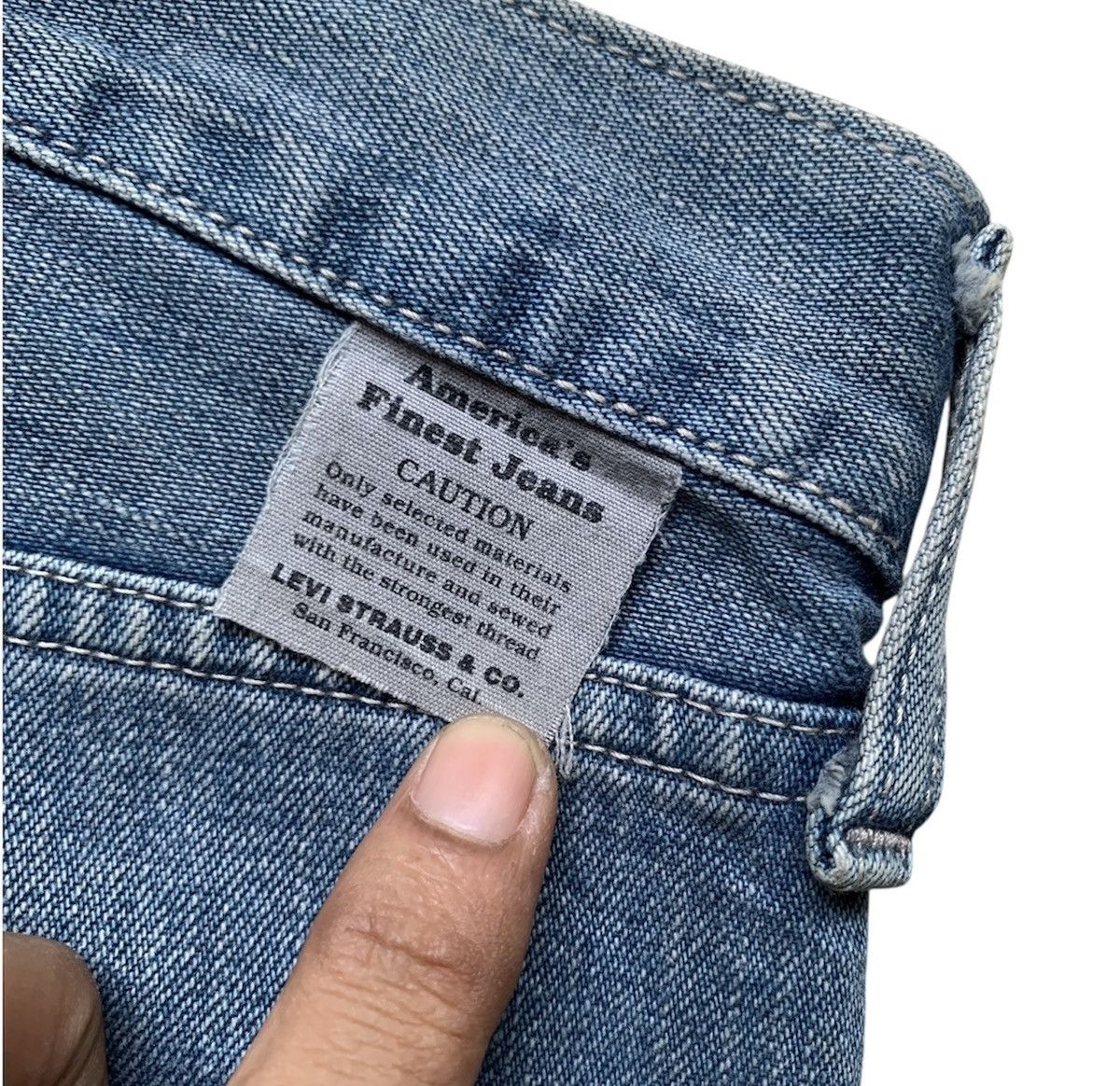 Levi's Vintage Clothing Vintage Levi’s buckle back overalls pant Size US 34 / EU 50 - 13 Thumbnail