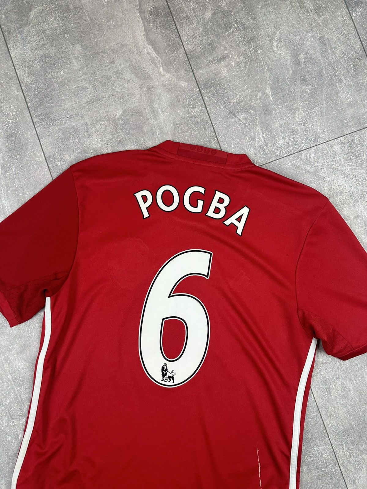 Adidas Adidas Manchester United #6 Pogba Home Jersey AI6720 Size US S / EU 44-46 / 1 - 14 Thumbnail