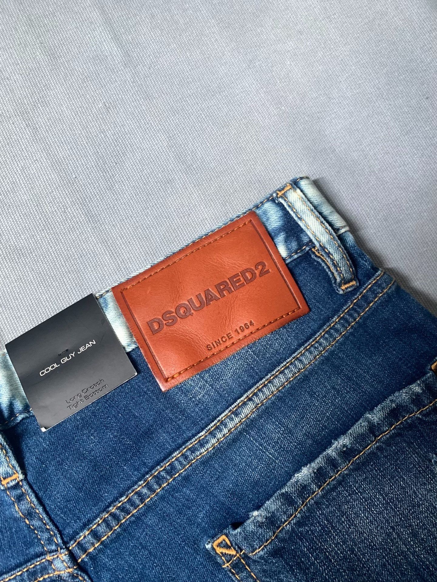 Dsquared2 Dsquared2 Distressed Spliced Jeans Size US 32 / EU 48 - 1 Thumbnail