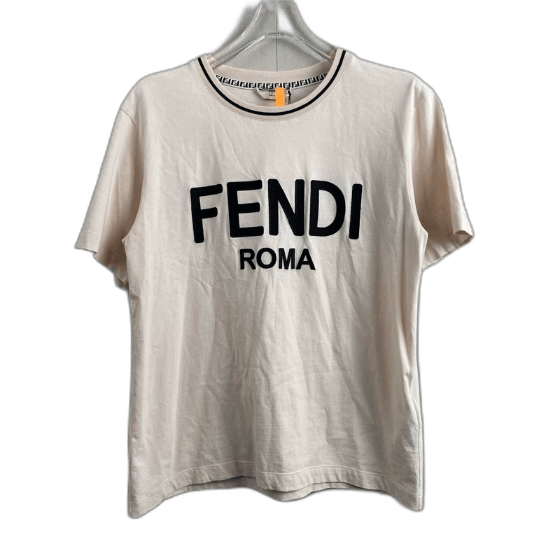 Fendi Fendi Short Sleeve Blush Pink Shirt Size US M / EU 48-50 / 2 - 1 Thumbnail
