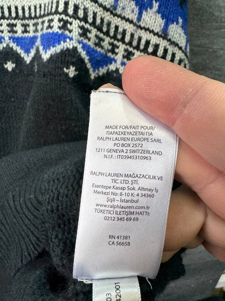 Ralph Lauren Polo Ralph Lauren Norwegian Knit Hoodie Men’s Wool Sweater Size US XL / EU 56 / 4 - 14 Thumbnail