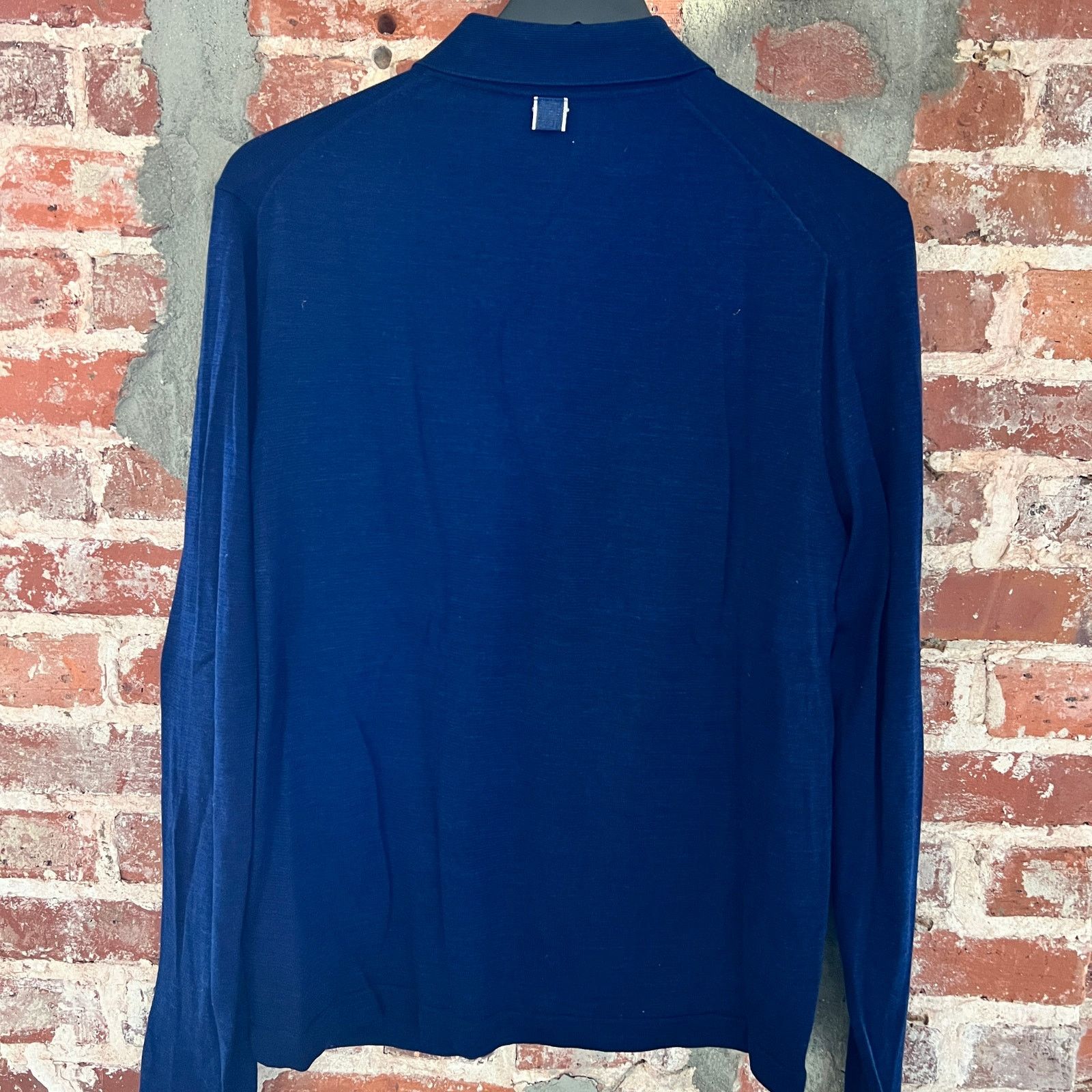 Rails Blue Nails Thailand Indigo Men's Button Cardigan Sweater L Size US L / EU 52-54 / 3 - 5 Thumbnail