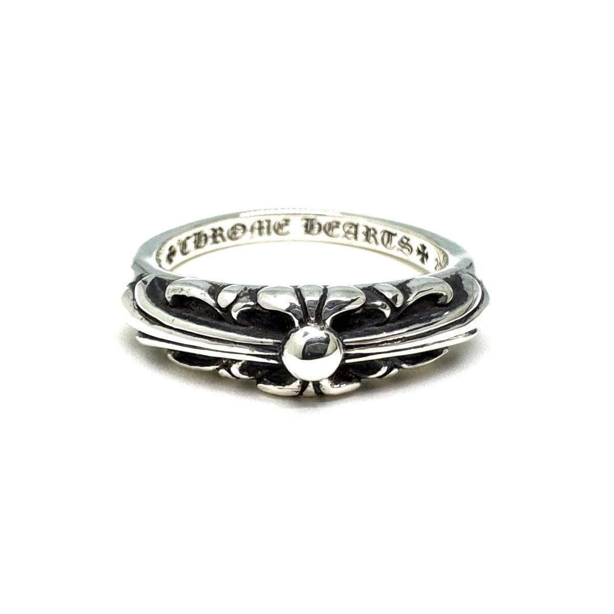 Chrome Hearts Chrome Hearts Classic Floral Cross Ring 925 Size ONE SIZE - 1 Thumbnail