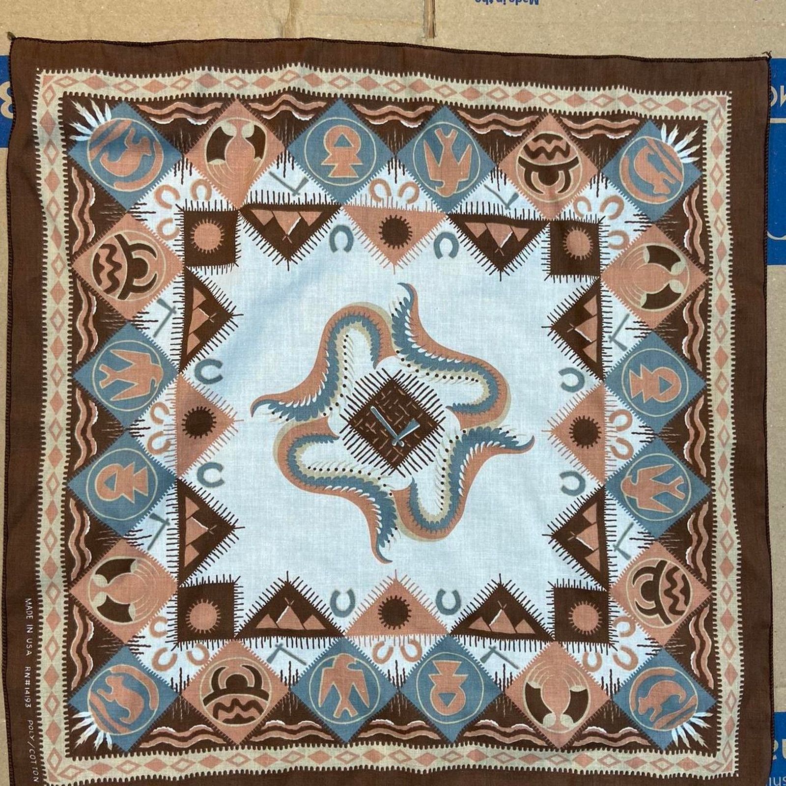 Other 90s native american bandana made Size US M / EU 48-50 / 2 - 2 Thumbnail