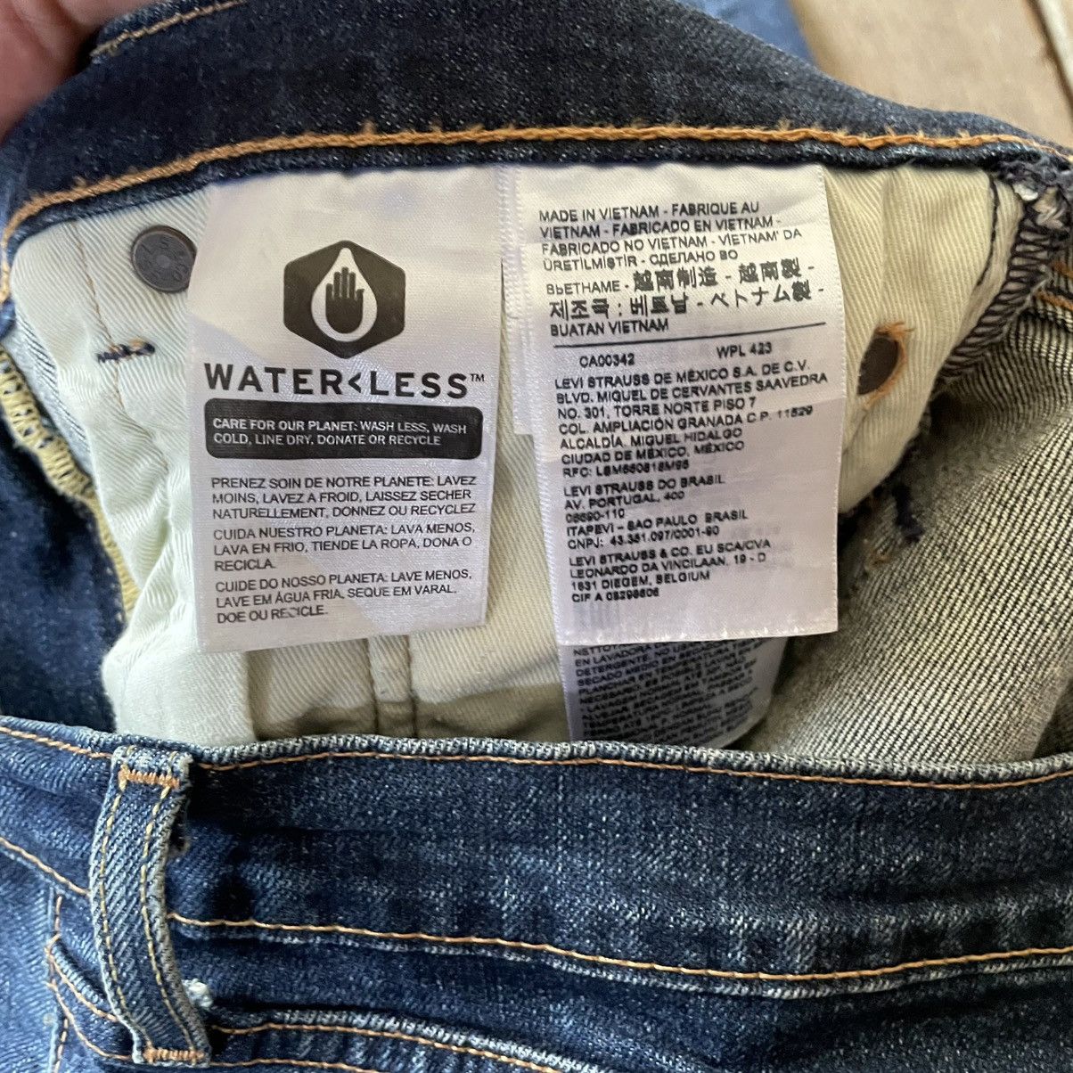 Levi's 🔥Vintage Levis 505 Big E Stoned Washed Denim Jeans Size US 32 / EU 48 - 14 Thumbnail