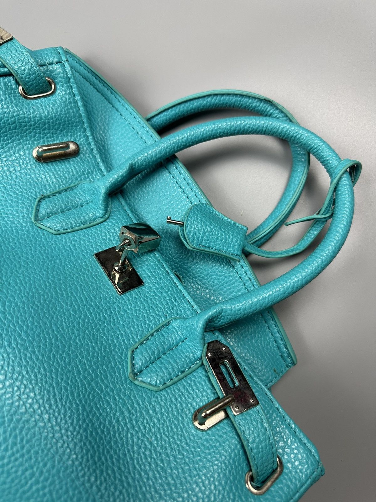 Japanese Brand × Leather Hermes Birkin Inspired Reine Amour Leather Bag Size ONE SIZE - 12 Thumbnail
