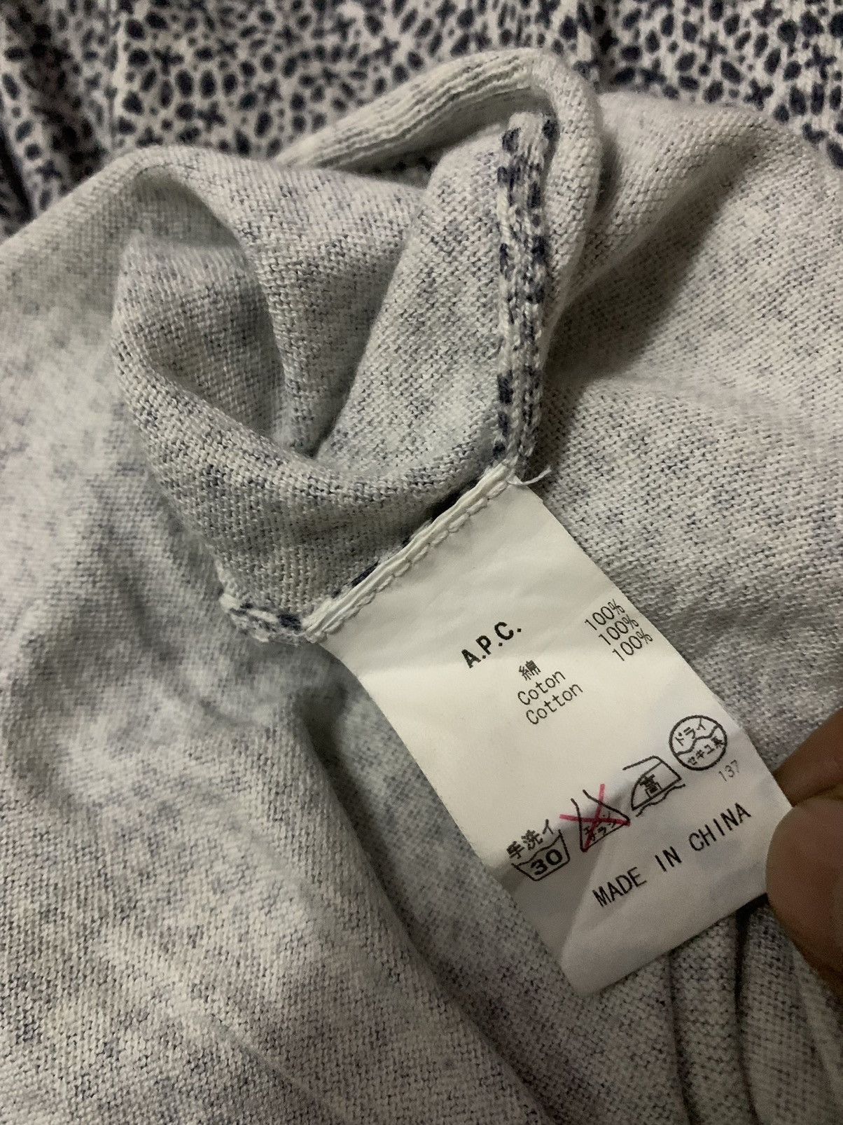 A.P.C. Vtg A.p.c Rue Madame Paris Leapord Shirt Size S / US 4 / IT 40 - 6 Thumbnail