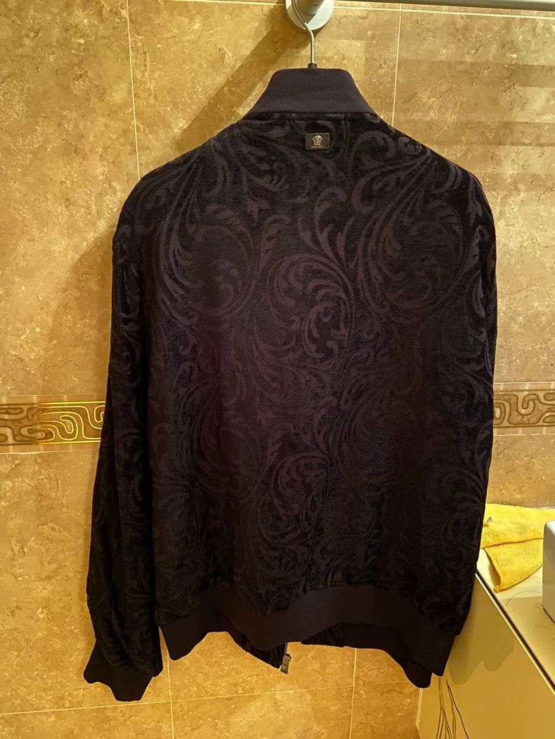 Versace Versace Velvet jacquard jacket coat Size US L / EU 52-54 / 3 - 2 Thumbnail