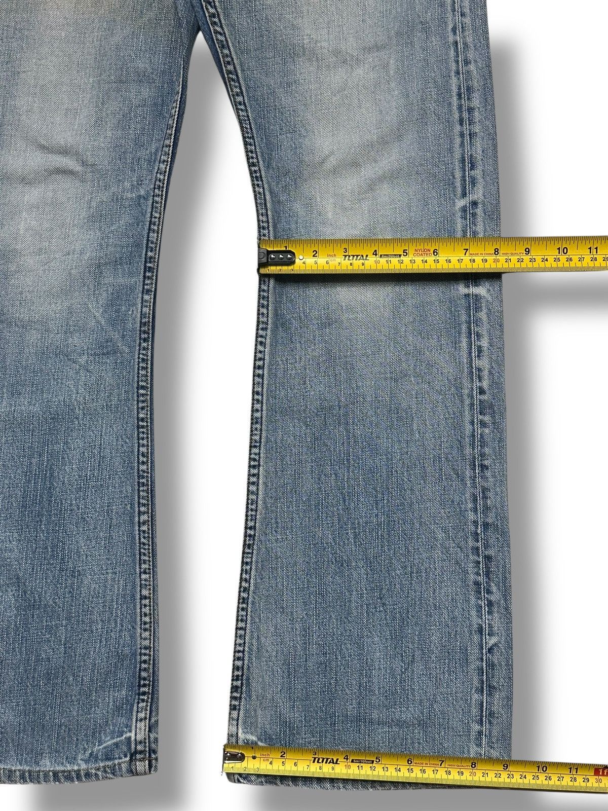 Japanese Brand Bobson Special Edition Flare Jeans – Light Blue Wash & Faded Size US 32 / EU 48 - 22 Thumbnail
