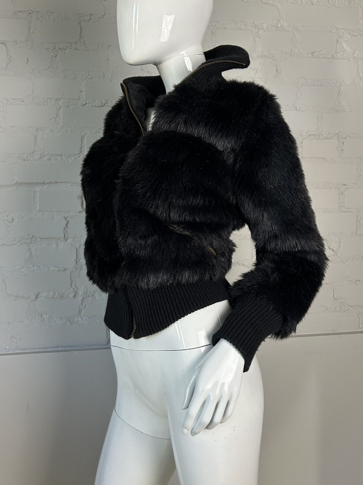 Vintage Insane vintage faux fur jacket Size S / US 4 / IT 40 - 3 Thumbnail