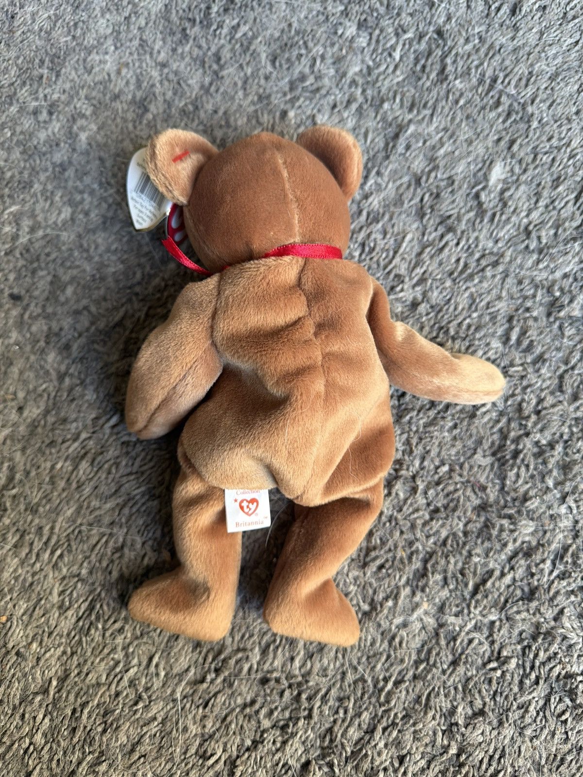 Vintage 1997 Ty Britannia Beanie Baby Size ONE SIZE - 2 Thumbnail
