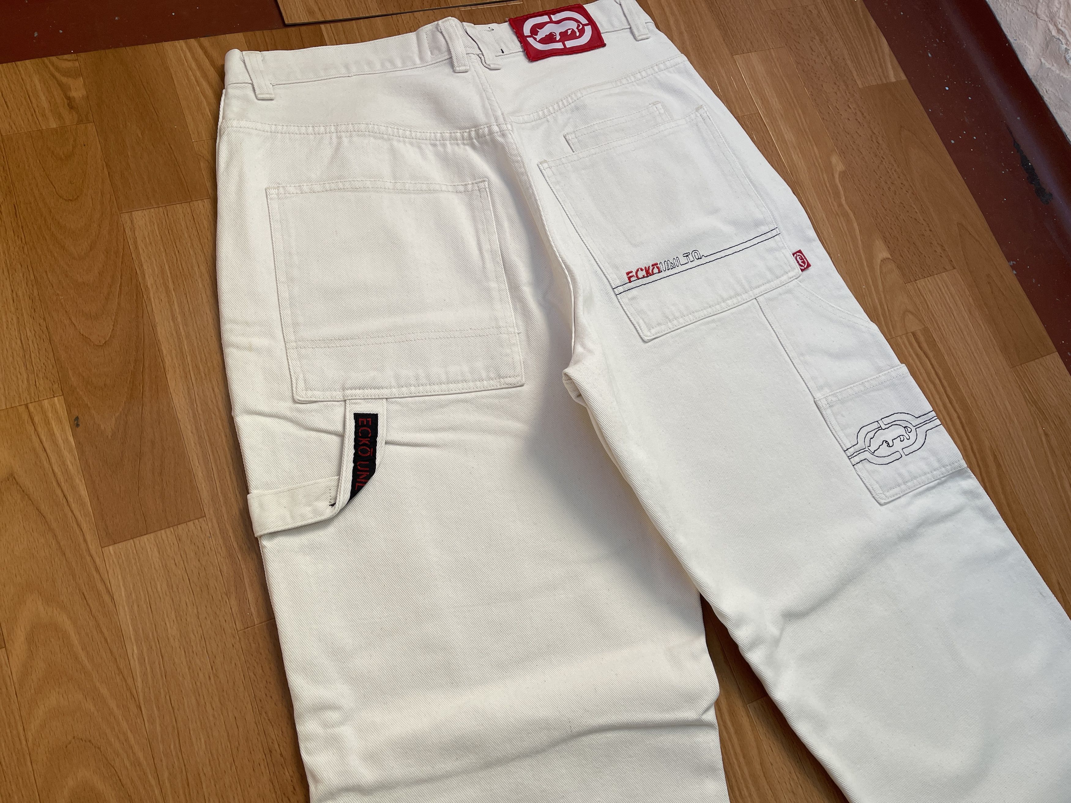 Ecko Unltd. Ecko Unltd jeans, baggy, vintage 90s hip hop skater Y2K W 34 Size US 34 / EU 50 - 4 Thumbnail