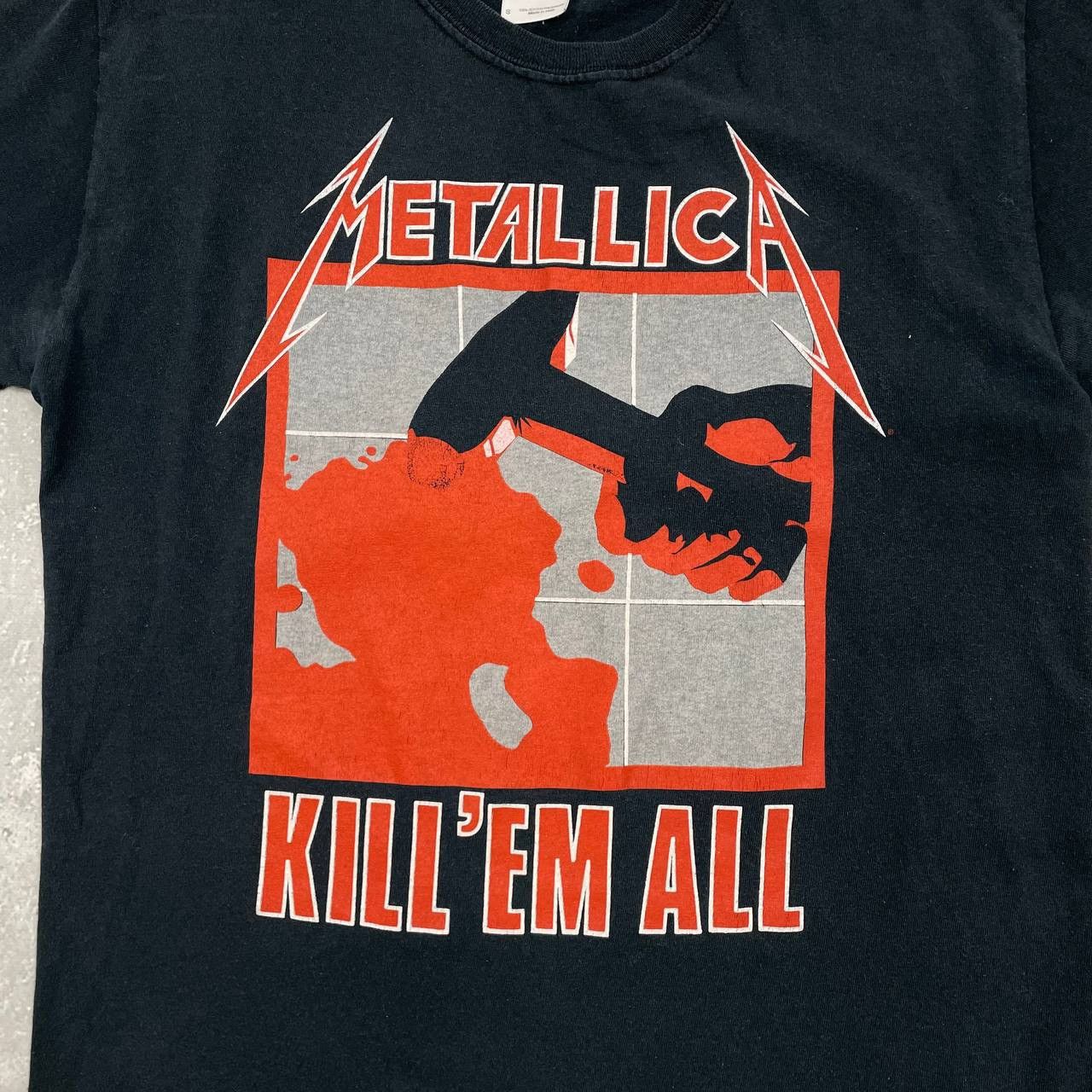 Metallica Vintage 2007 Metallica Kill’em All T Shirt Faded Black S Size US S / EU 44-46 / 1 - 3 Thumbnail