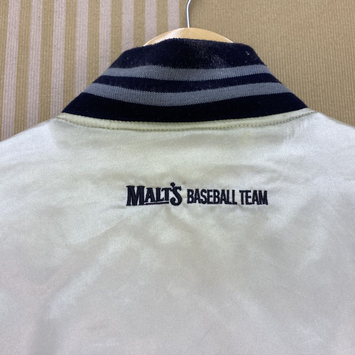 Japanese Brand 🫶 vintage Suntory Malts Japanese branded baseball Jacket Size US M / EU 48-50 / 2 - 7 Thumbnail