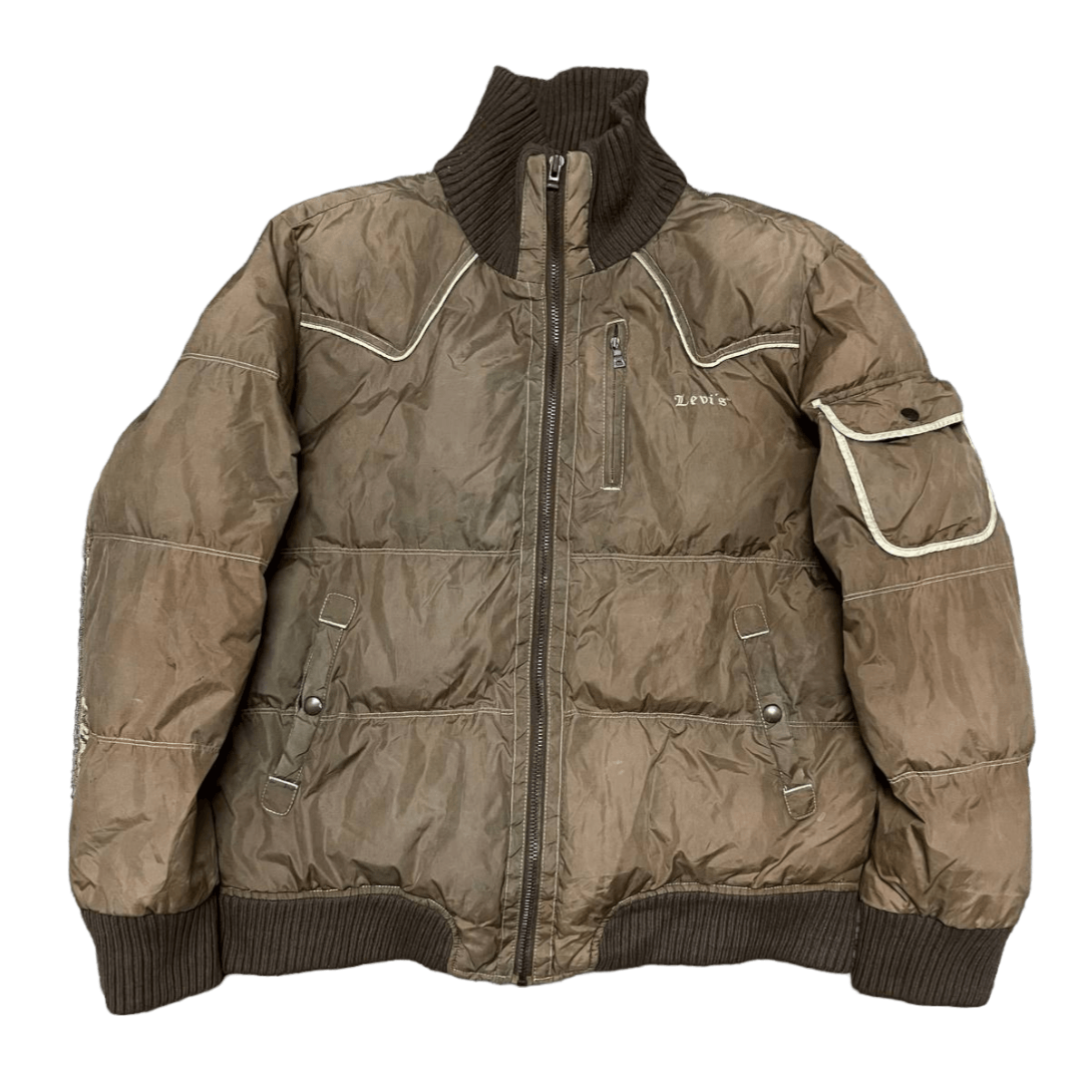 Levi's Vintage Levi's Puffer Jacket Size US L / EU 52-54 / 3 - 1 Thumbnail