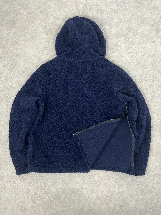 Daniele Alessandrini 2000s Daniele Alessandrini Sherpa Double Zip Navy Jacket Size US L / EU 52-54 / 3 - 9 Thumbnail