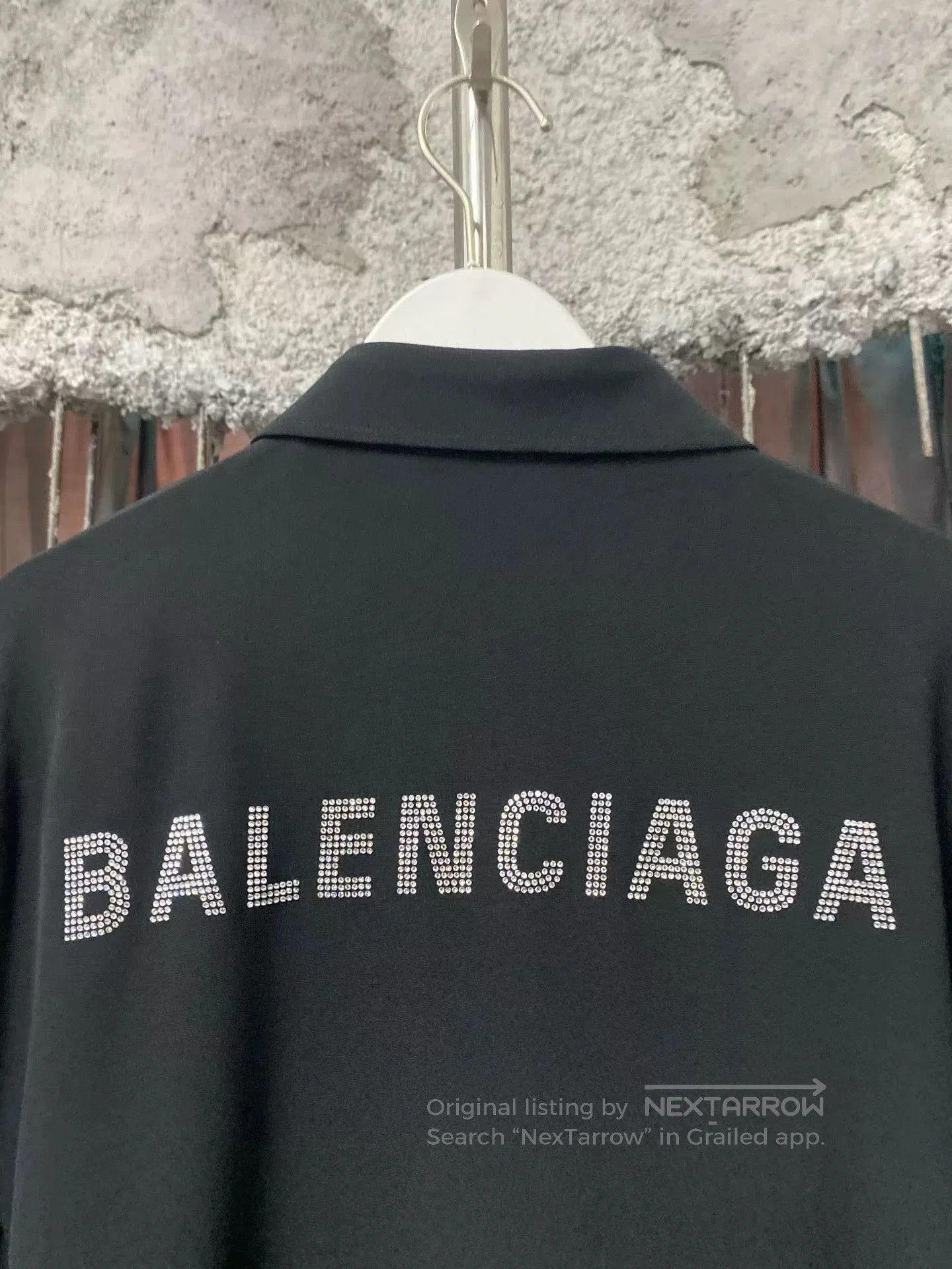Balenciaga balenciaga crystal embellished shirt. Size XS / US 0-2 / IT 36-38 - 4 Thumbnail