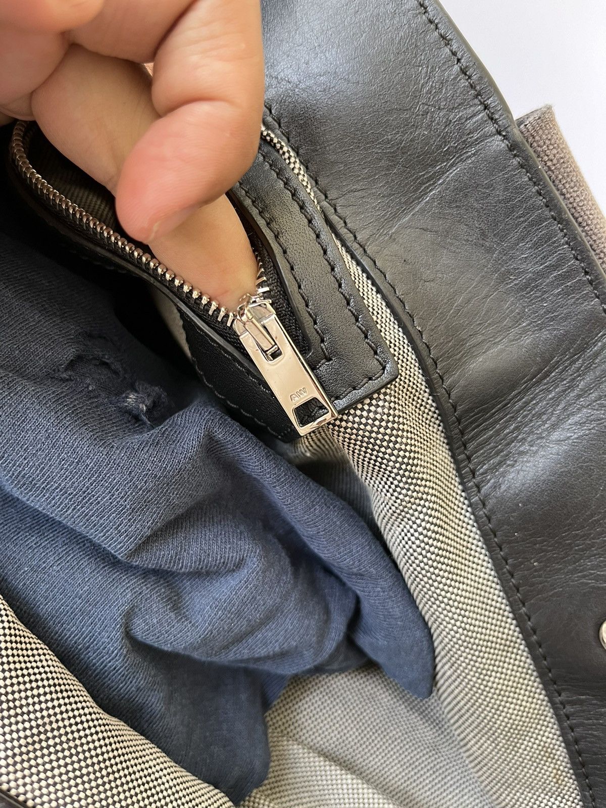 Alexander Wang Alexander Wang Canvas Leather Tote Bag Size ONE SIZE - 16 Thumbnail