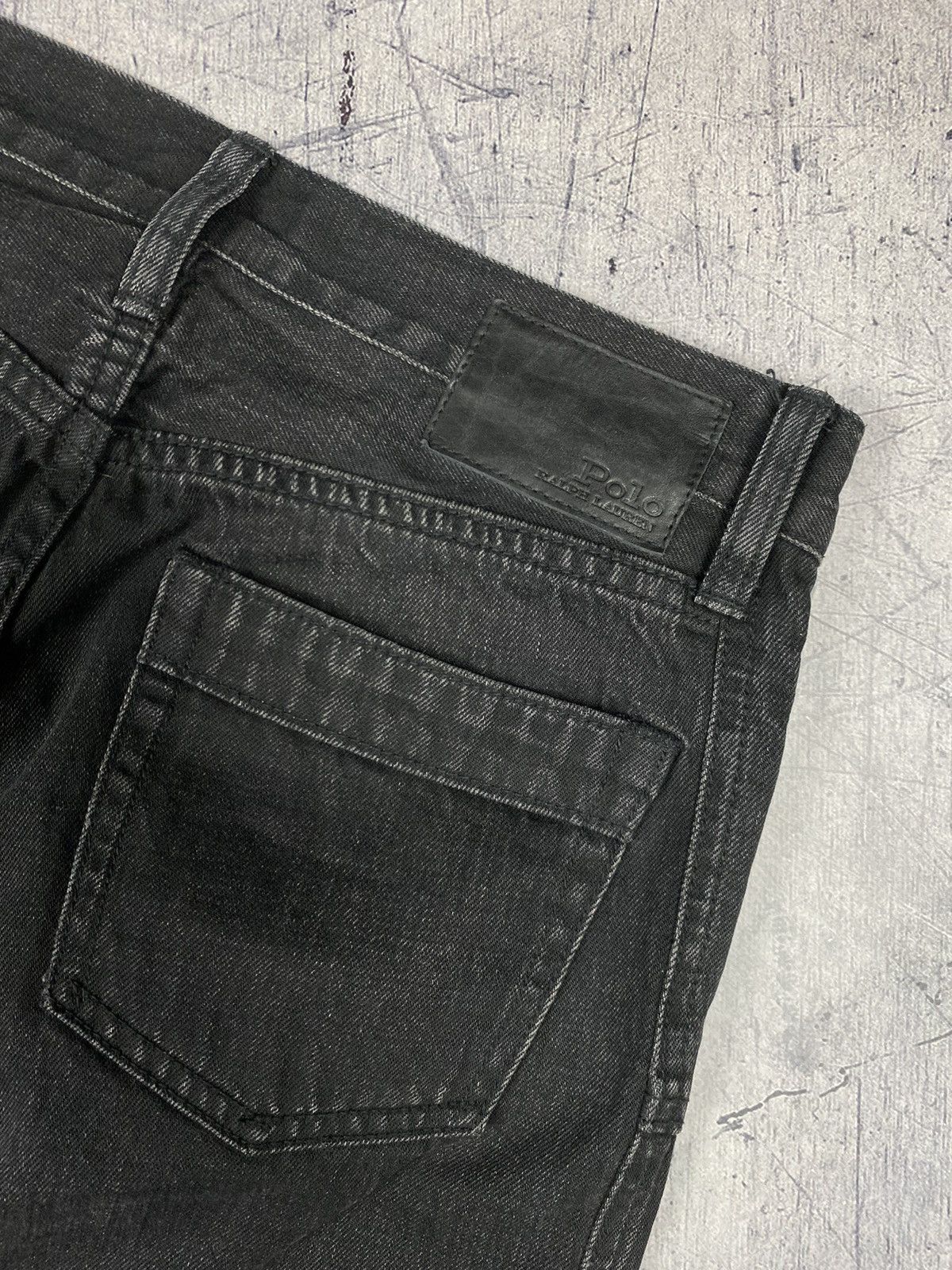 Polo Ralph Lauren × Ralph Lauren Polo Ralph Lauren rare black label biker jeans pants Size 26" / US 2 / IT 38 - 11 Thumbnail