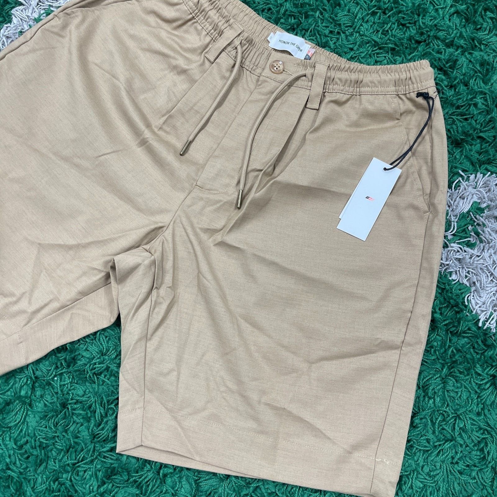 Honor the Gift Honor The Gift Baldwin Wool Blend Tan Brown Casual Shorts Size US 30 / EU 46 - 2 Thumbnail