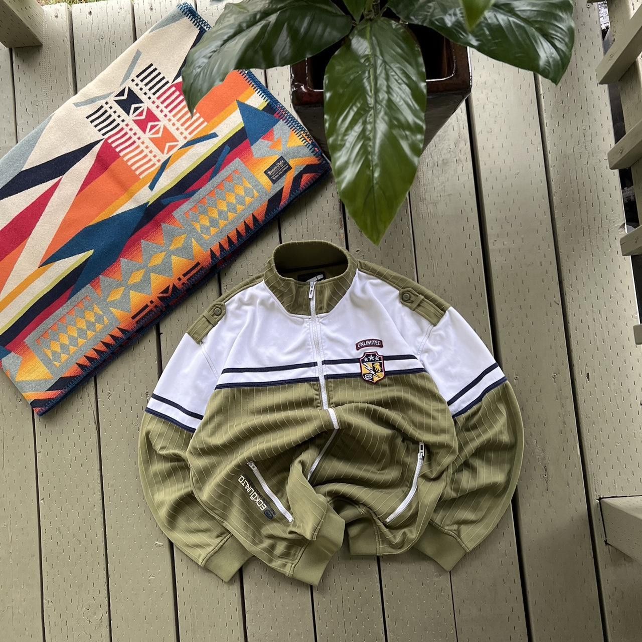 Ecko Unltd. × Vintage Vintage Y2K Ecko Unltd Track Jacket XL Full Zip Graphic Size US XL / EU 56 / 4 - 2 Thumbnail