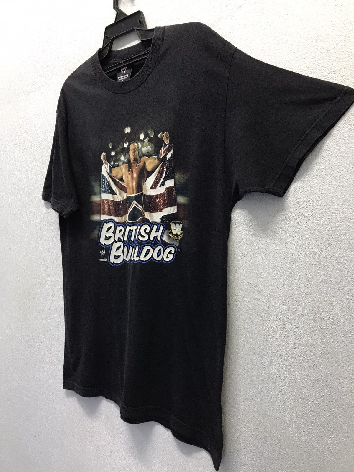 Vintage Vintage WWE Legends British Bulldog Shirt Size US L / EU 52-54 / 3 - 6 Thumbnail