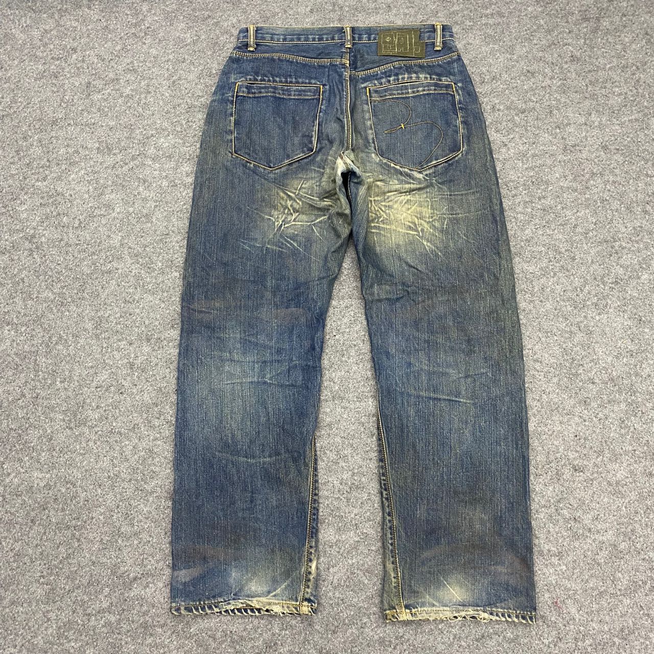If Six Was Nine 💥Best Offer💥Vintage Bal Distressed Denim Size US 32 / EU 48 - 2 Thumbnail