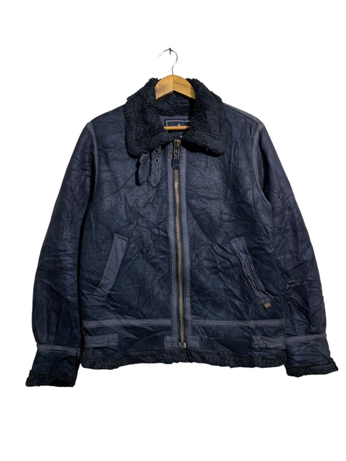 🔥ALPHA INDUSTRIES TYPE B3 SHEARLING JACKETS
