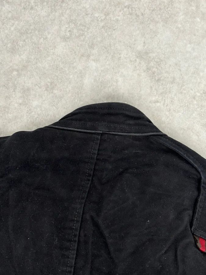 Gucci AW2008 Gucci Black Asymmetrical Elbow Patch Jacket by Frida Giannini Size S / US 4 / IT 40 - 6 Thumbnail