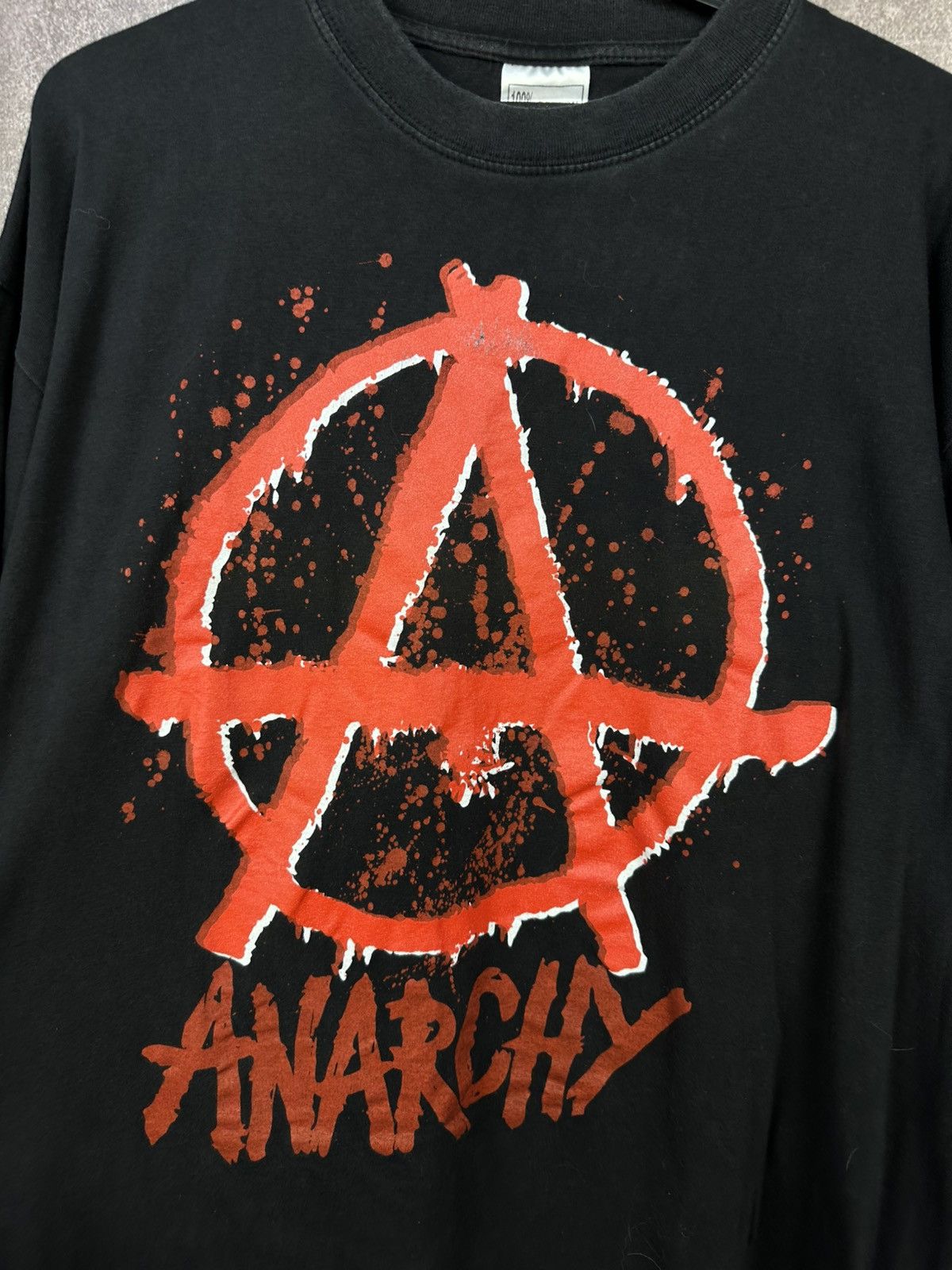 Vintage Vintage 90s Anarchy Punk’s T-Shirt Size US XL / EU 56 / 4 - 3 Thumbnail