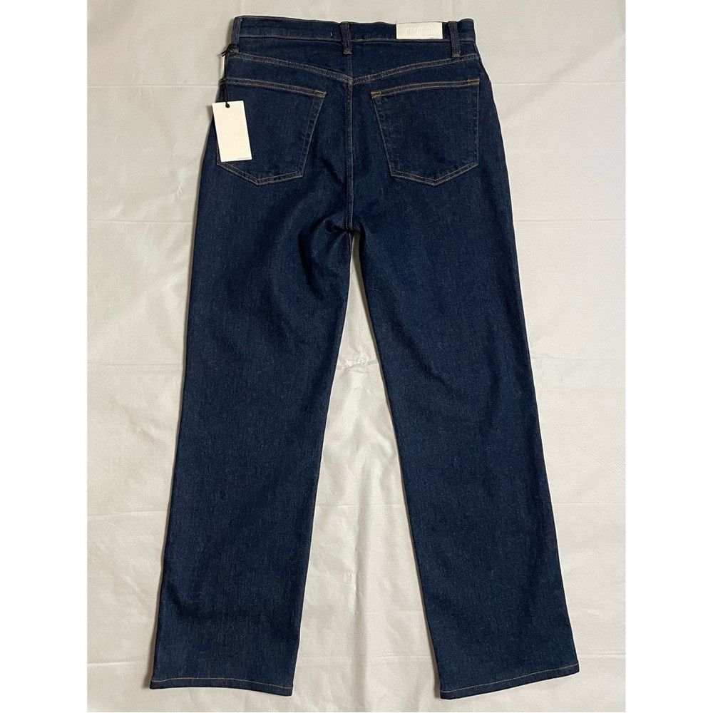 RE/DONE NWT New $307 Re/Done 90s High-Rise Straight RIGID LIKE Jean Size 29" - 5 Thumbnail