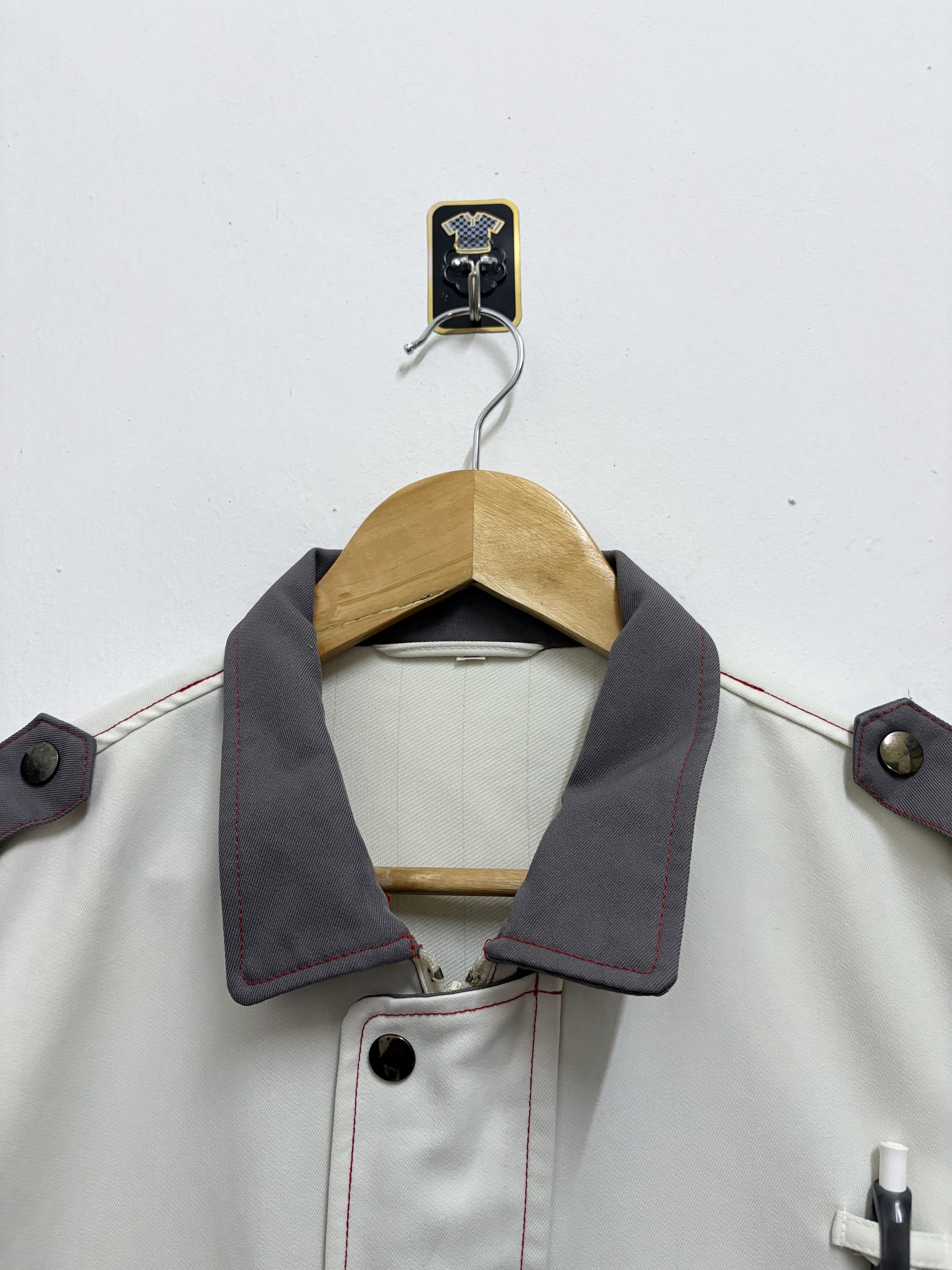 Japanese Brand × Vintage Vintage 90's Nissan Work Wear Retro " Staff " Lights Jacket Size US L / EU 52-54 / 3 - 12 Thumbnail
