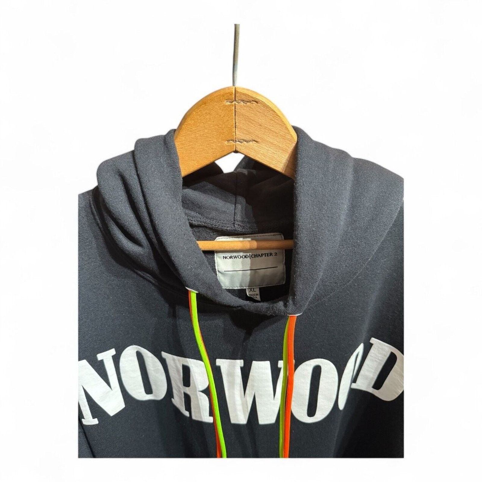 Norwool Norwood Chapters Chapter 2 Dual String Black Hoodie Sz XL Size US XL / EU 56 / 4 - 5 Thumbnail