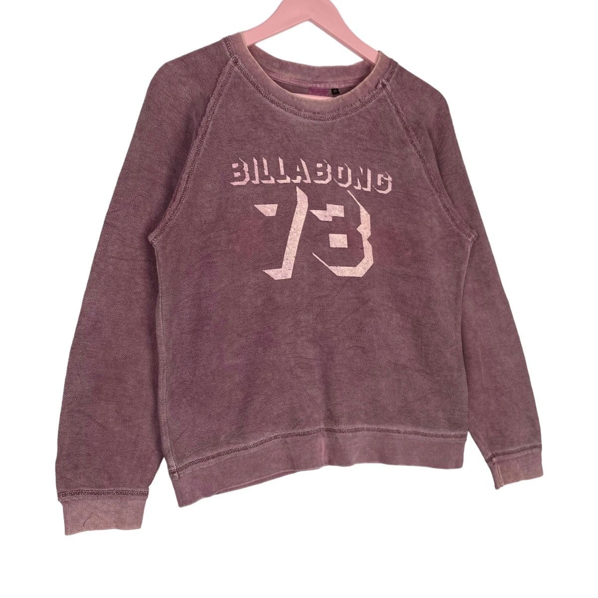 Billabong × Vintage Vintage Billabong Printed Logo Crewneck Sweatshirt Size M / US 6-8 / IT 42-44 - 3 Thumbnail