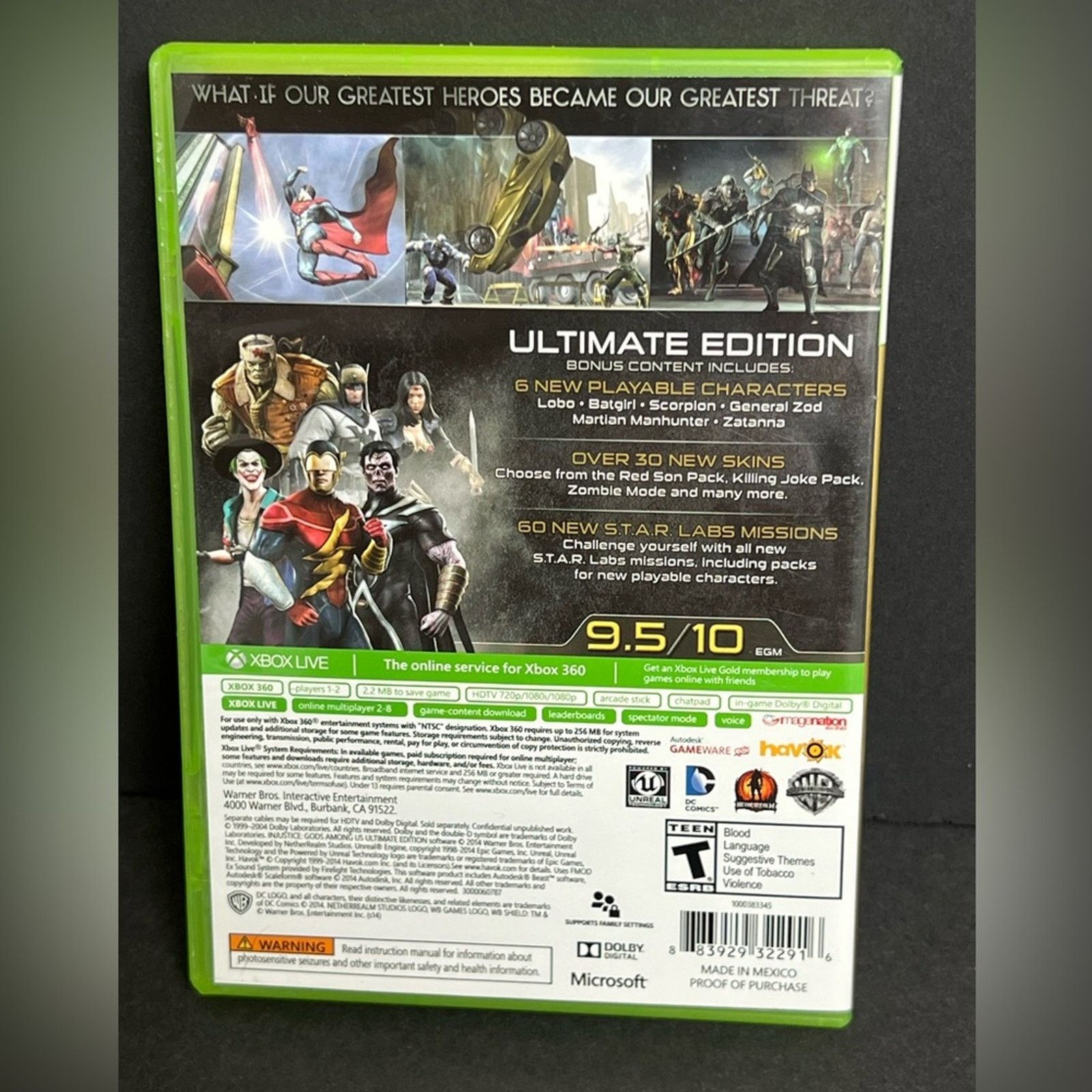 Microsoft Injustice: Gods Among Us Ultimate Edition - Xbox 360, 2013 Size ONE SIZE - 2 Thumbnail