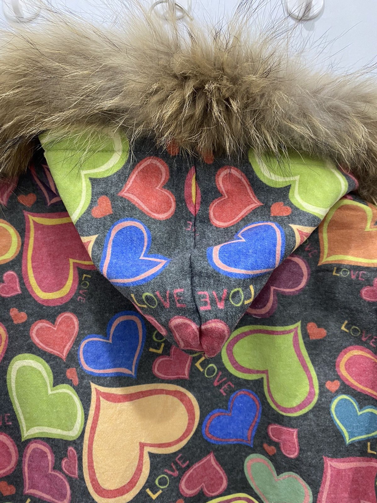 Vintage Japanese LoveBombingStory Hysteric Glamour Style Fur Hoodie Size XL / US 12-14 / IT 48-50 - 6 Thumbnail