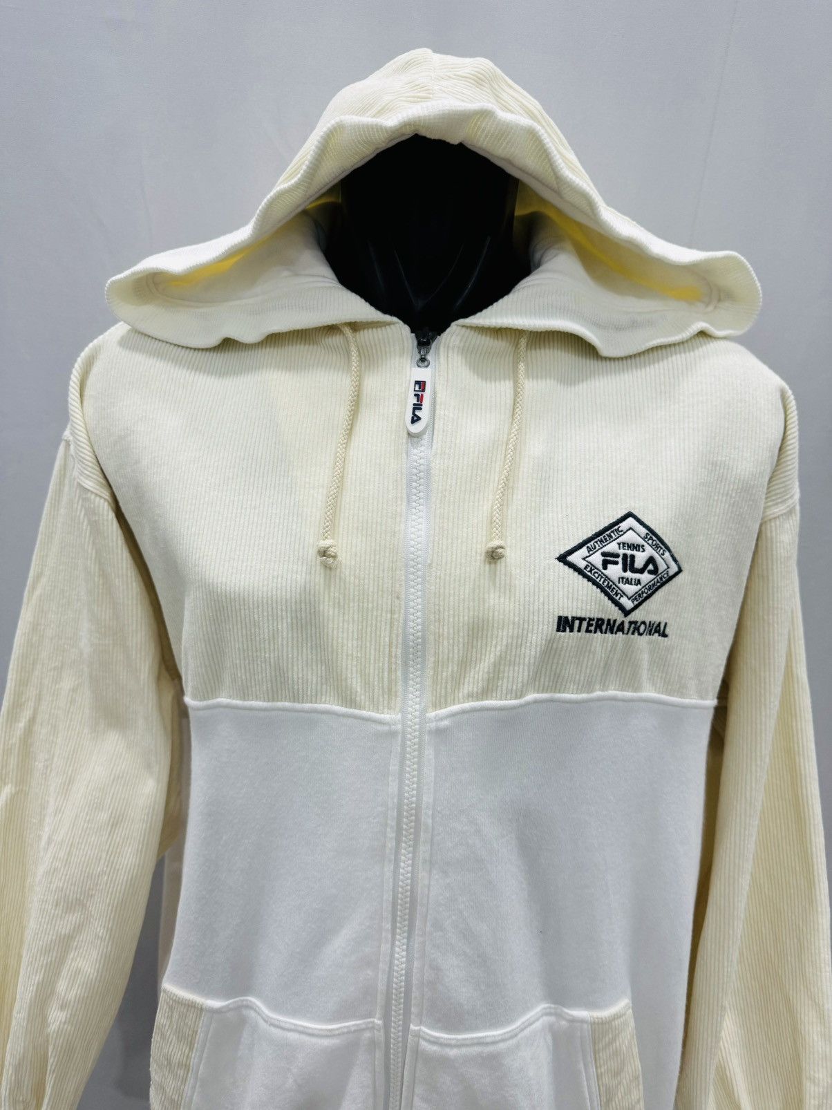 Fila × Vintage Vintage Fila International hoodie Size US L / EU 52-54 / 3 - 2 Thumbnail