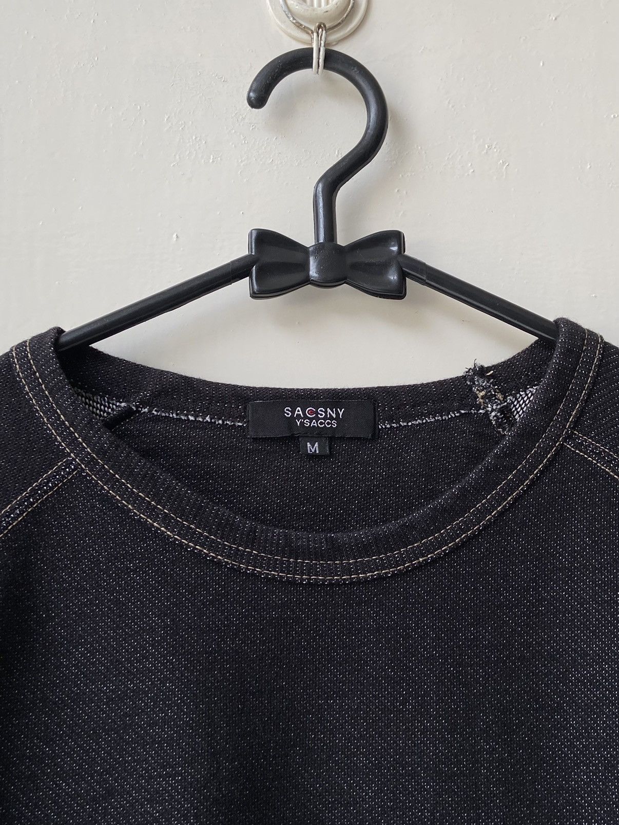 Designer SACSNY Y’SACCS Black T-shirt Size US S / EU 44-46 / 1 - 13 Thumbnail